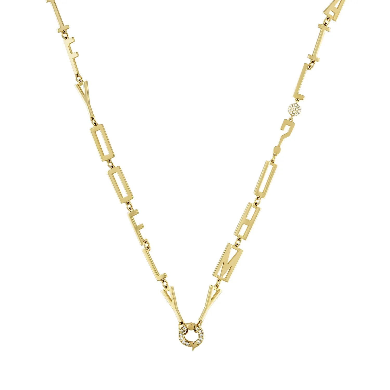 Golden Mantra Necklaces