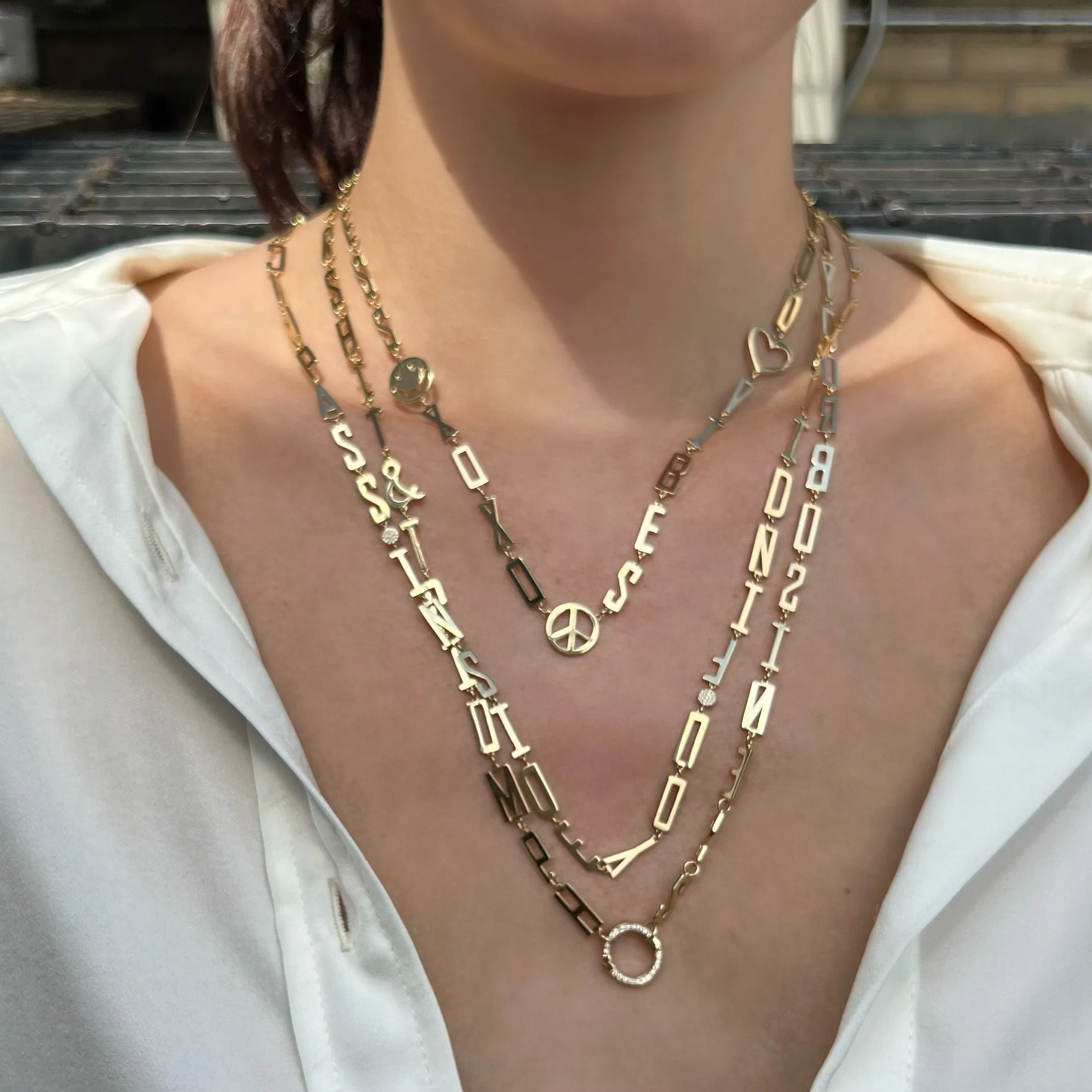 Golden Mantra Necklaces