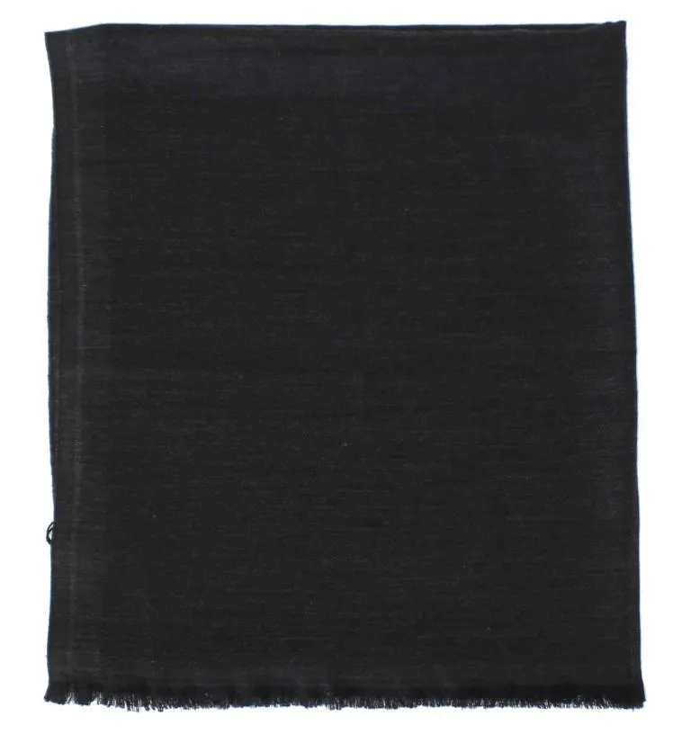 Gray Cashmere Scarf