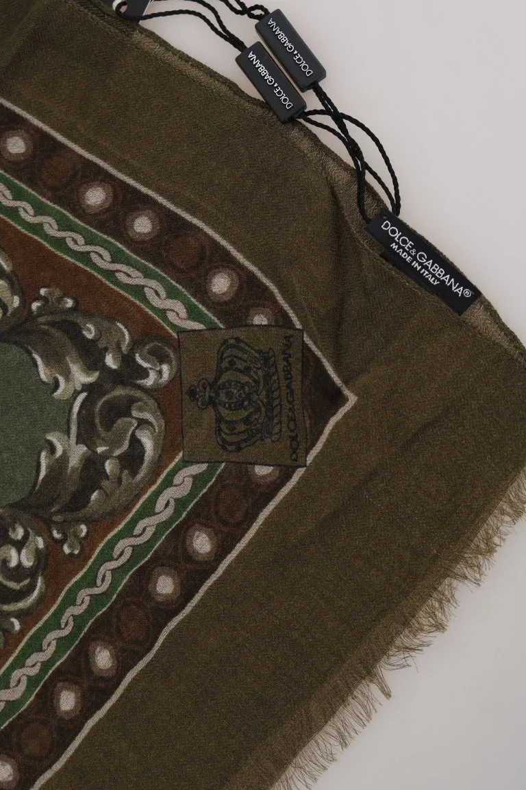 Green Carretto Teatro die Pupi Scarf