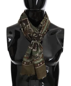 Green Carretto Teatro die Pupi Scarf