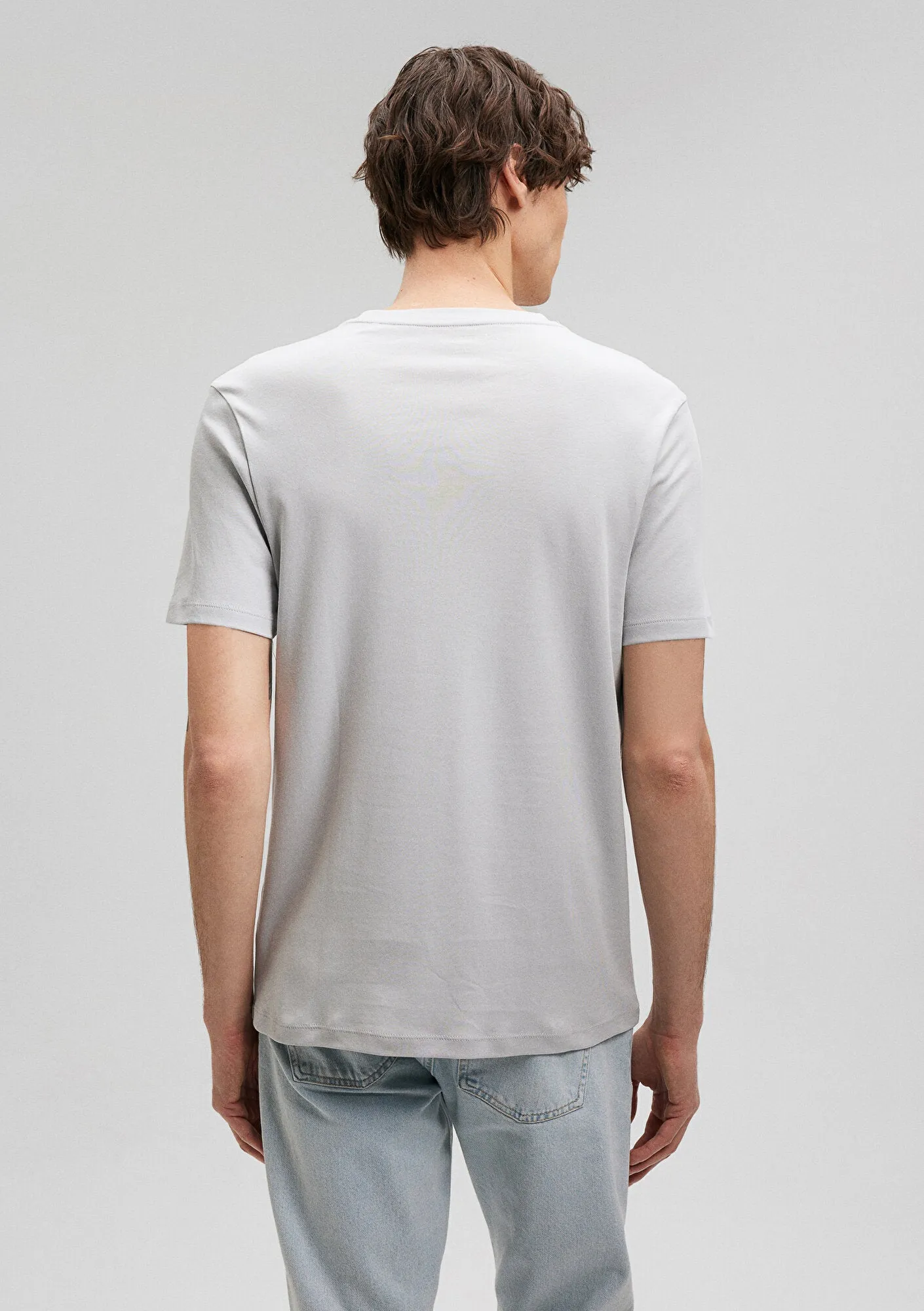 Grey Basic T-Shirt