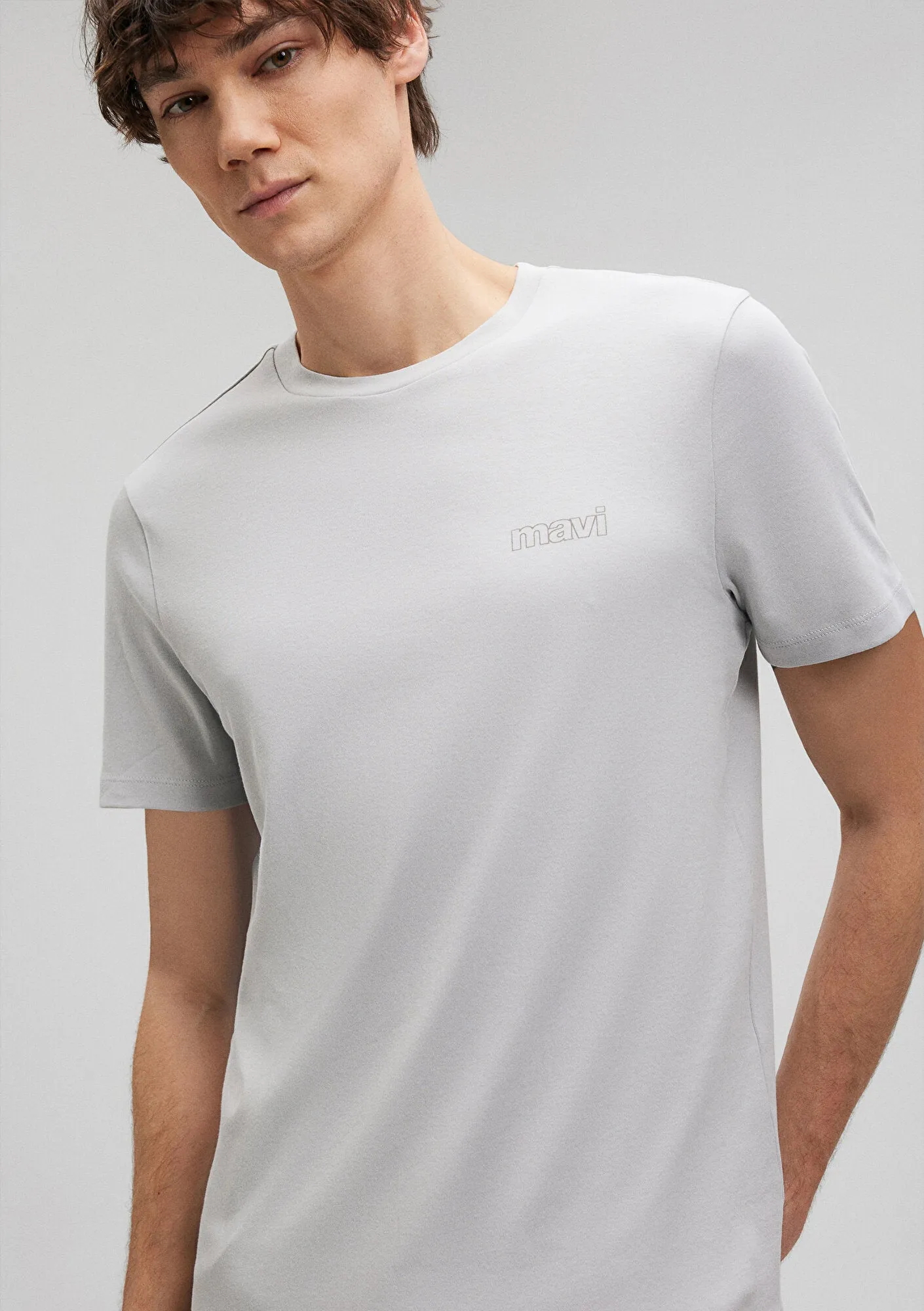 Grey Basic T-Shirt