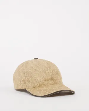 Gucci Beige GG Coated Canvas Baseball Cap