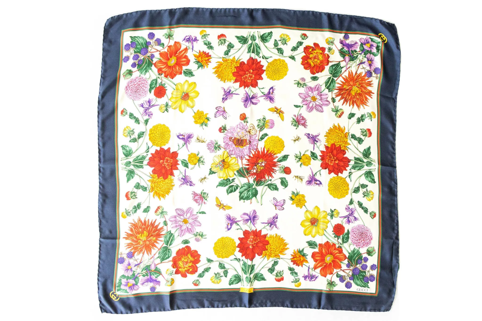 Gucci Dahlia "New" Old Stock Scarf