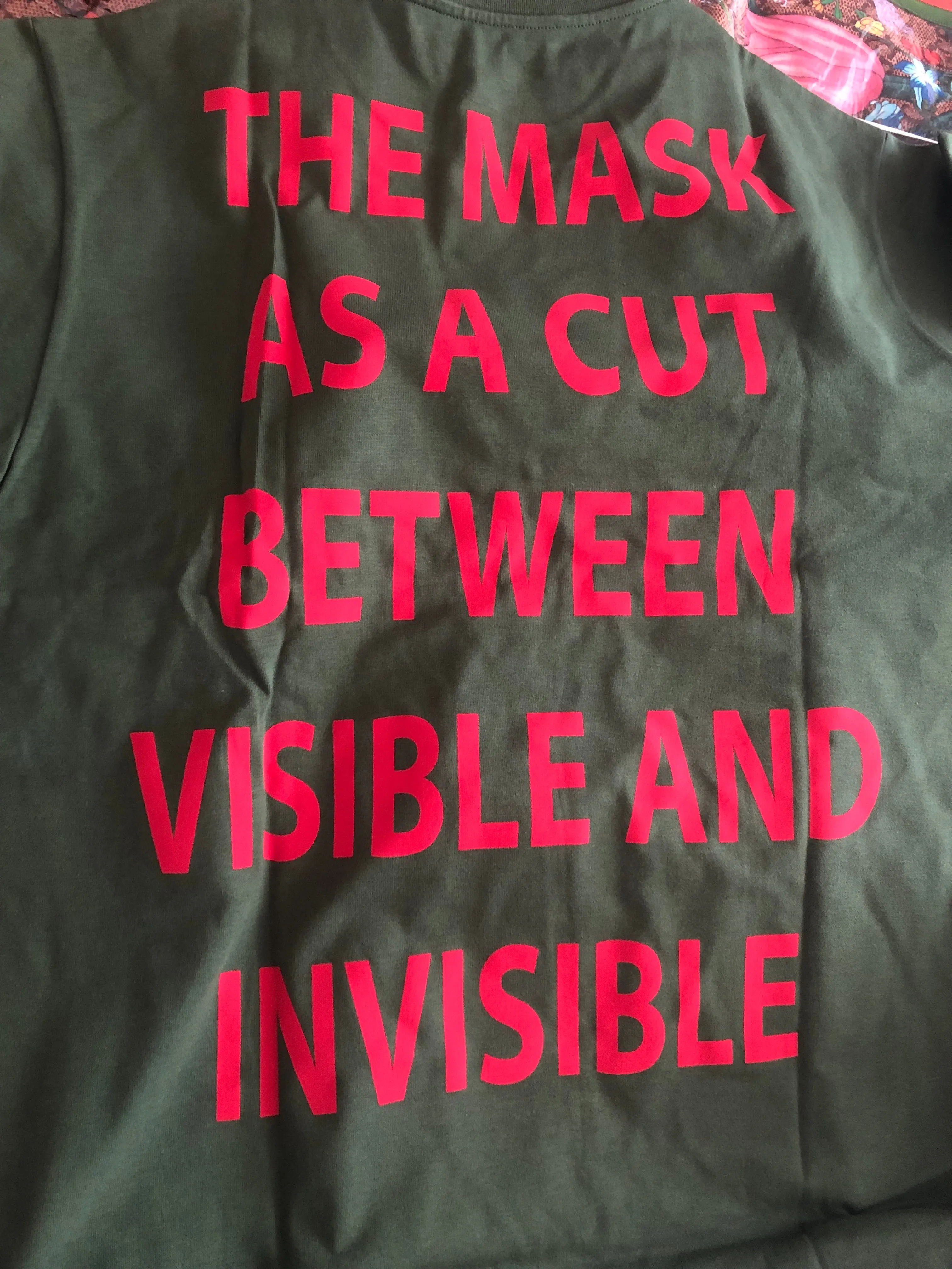 Gucci Oversized Jersey Mask Printed Cotton T-Shirt in Green