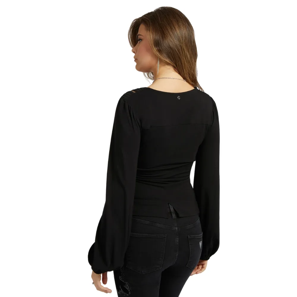 Guess Women's LS Bianca Top
