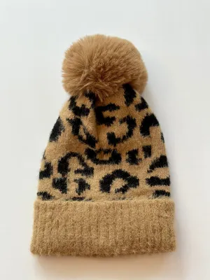H43 LEOPARD BEANIE
