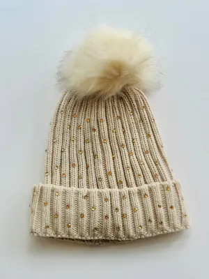 H57 DIAMOND DOT BEANIE