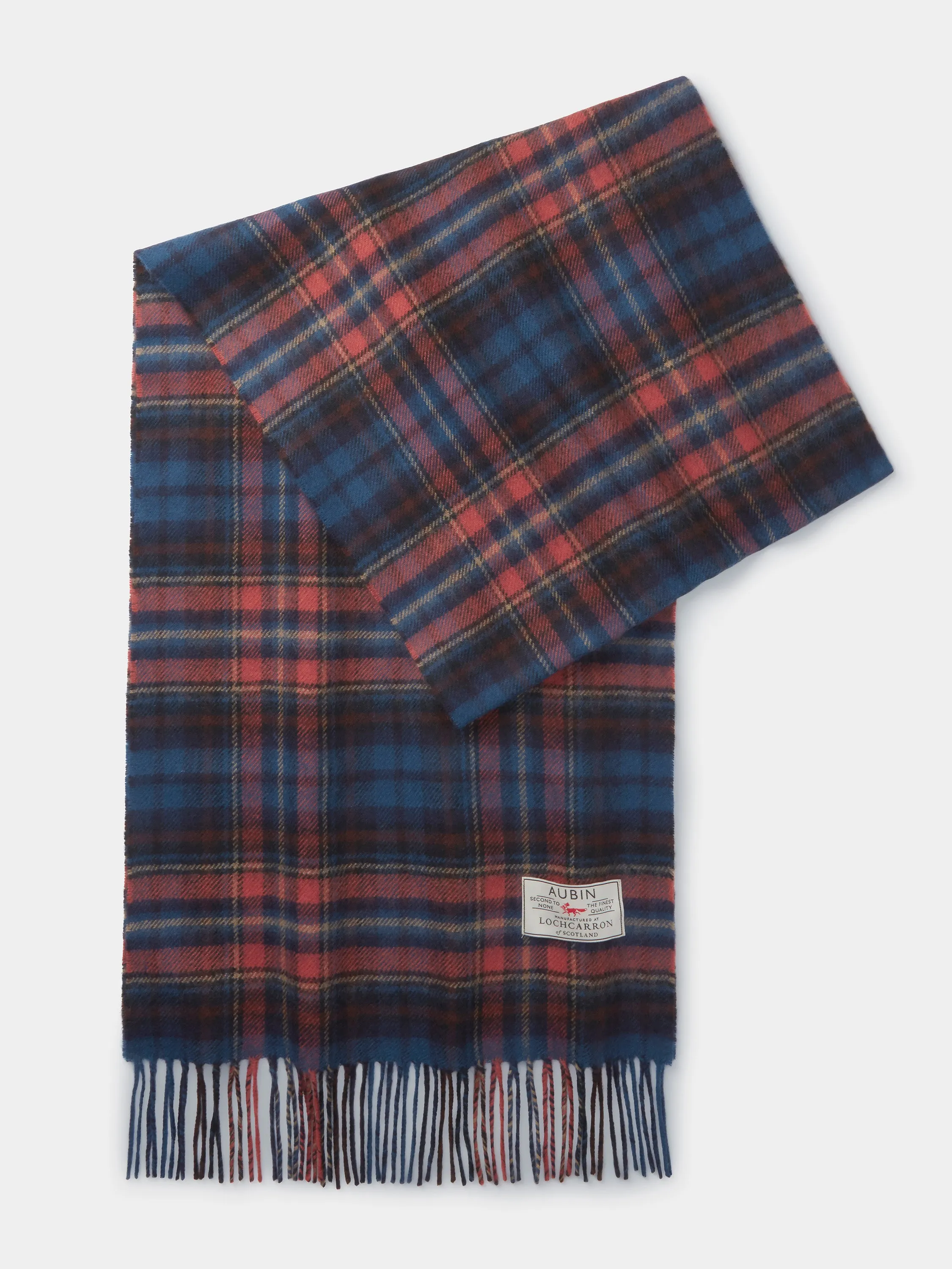 Hamilton Wool Check Scarf