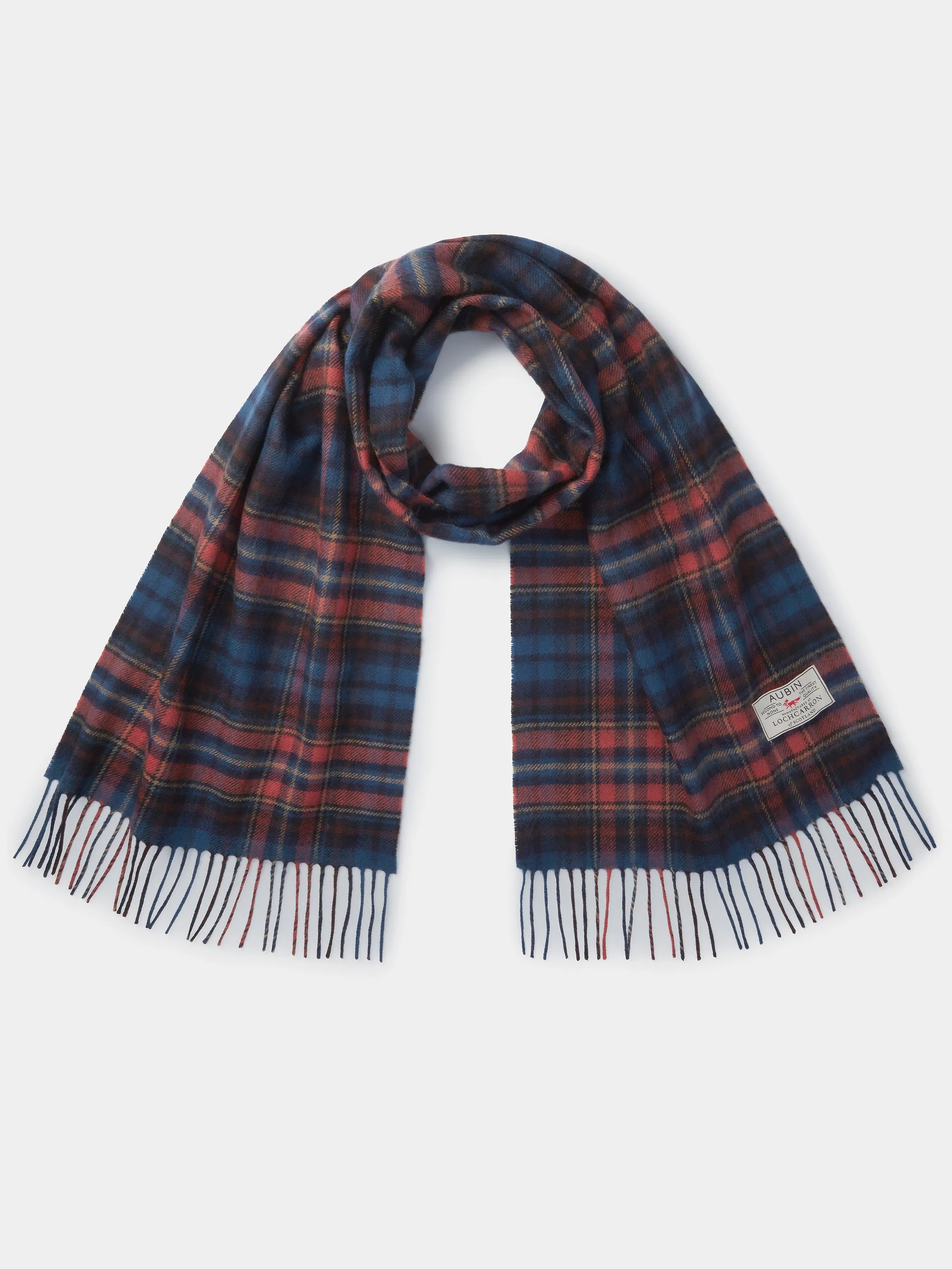 Hamilton Wool Check Scarf