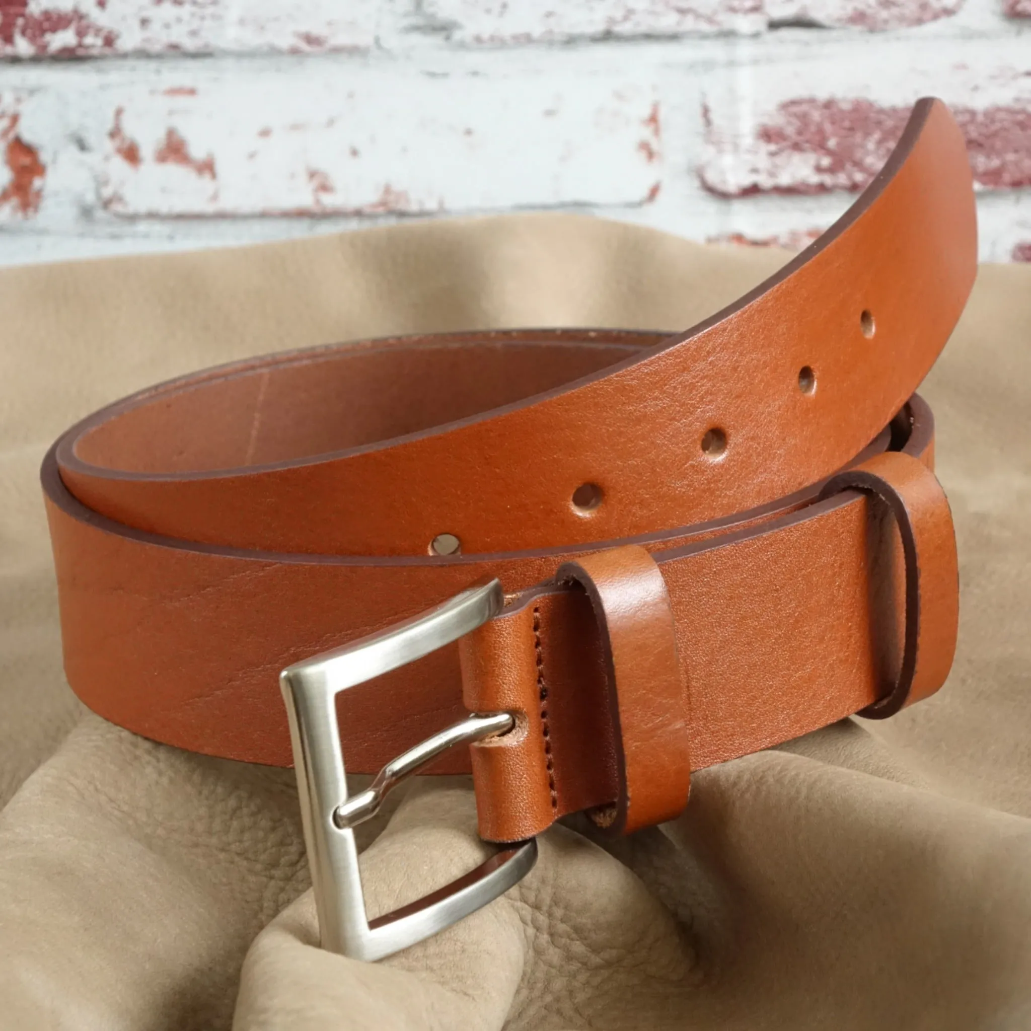 Handmade Leather Belts - Black
