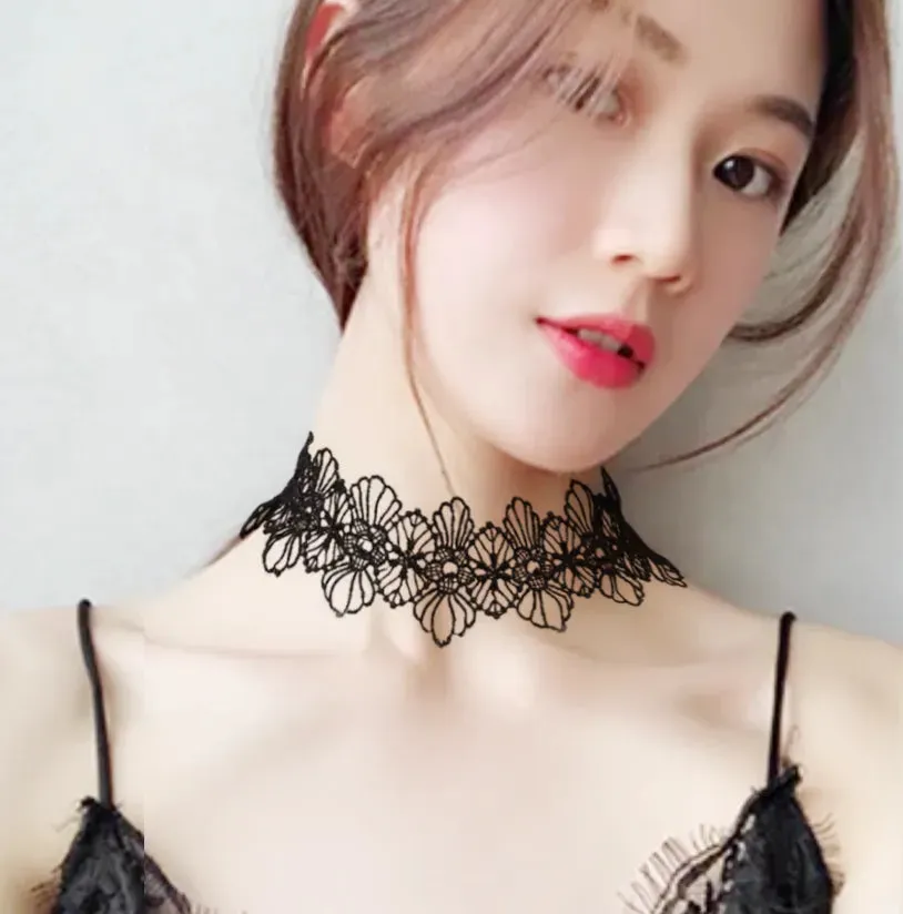 Handmade Velvet Lace Vintage Choker Necklaces