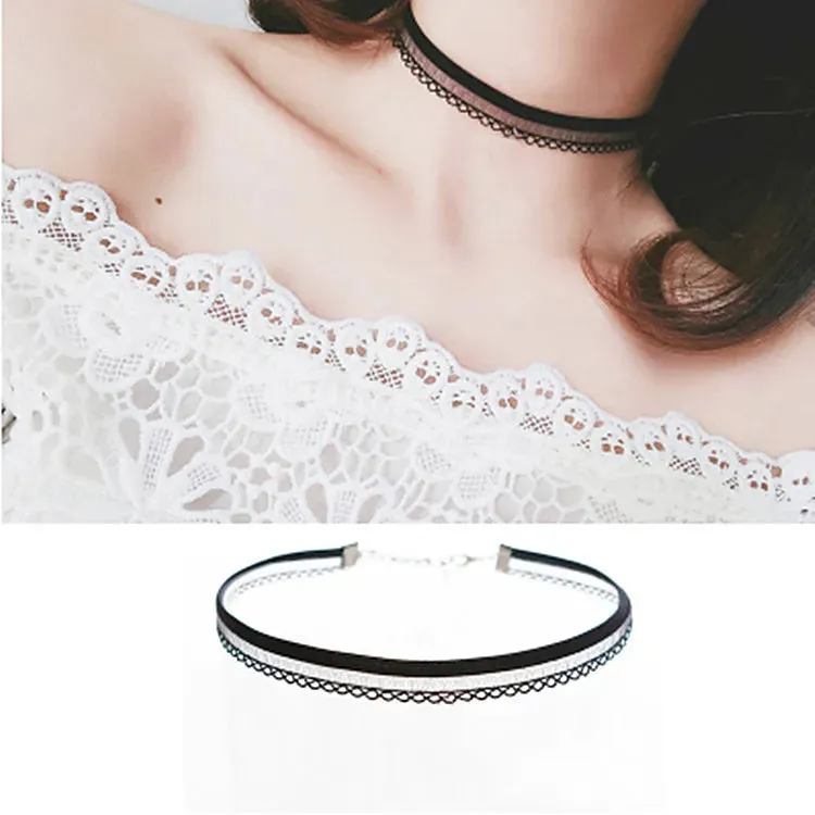 Handmade Velvet Lace Vintage Choker Necklaces