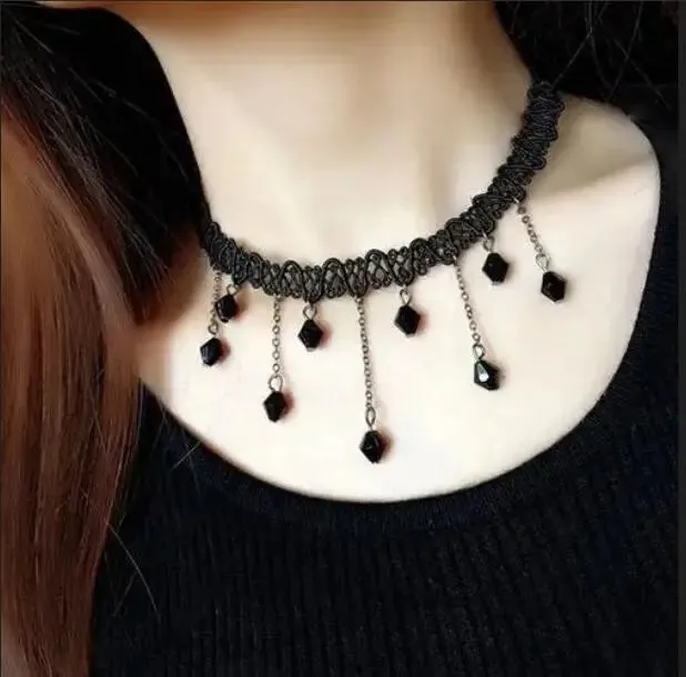 Handmade Velvet Lace Vintage Choker Necklaces