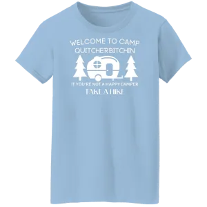 Happy Camper Ladies' 5.3 oz. T-Shirt