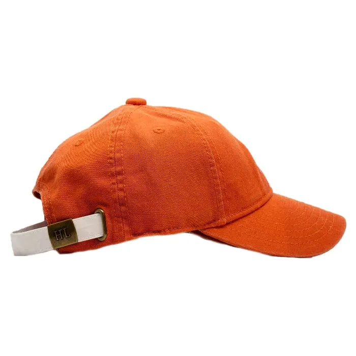 Harding Lane Kids Pterodactyl Cotton Canvas Baseball Hat - Persimmon