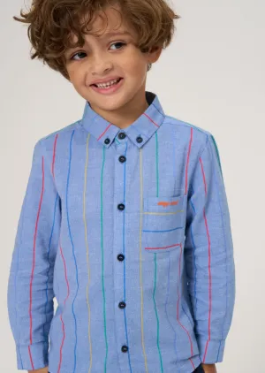 Harris Embroidered Stripe Shirt