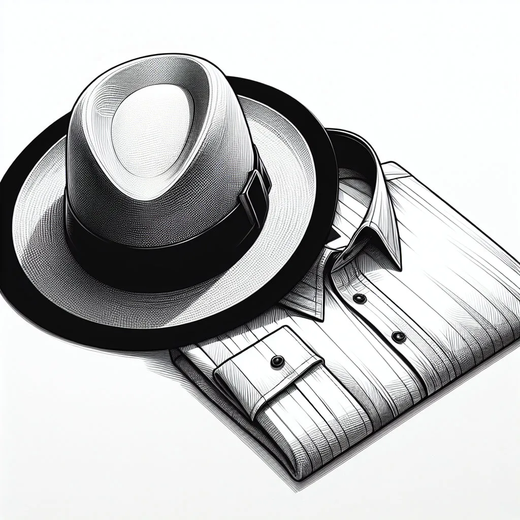 Hats and shirts