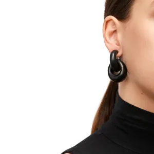 Havana Monies Ebony Chain Earrings