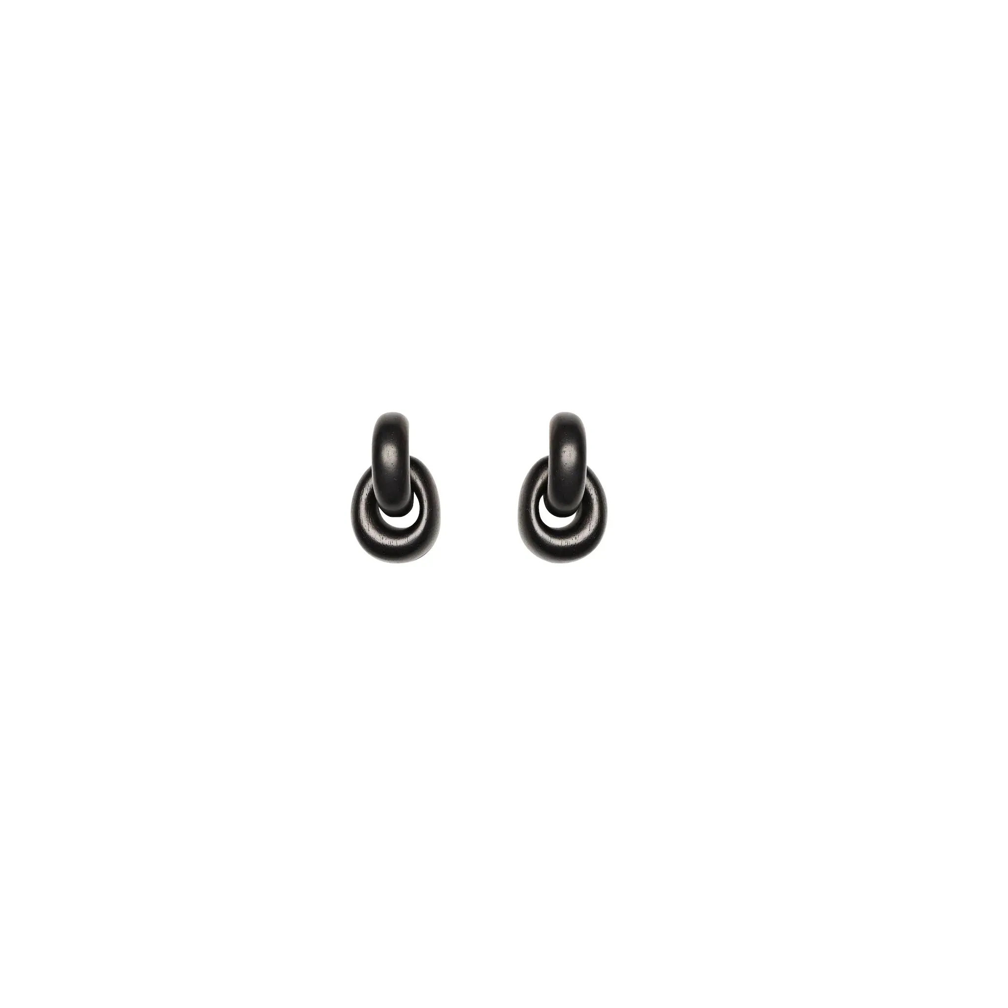 Havana Monies Ebony Chain Earrings