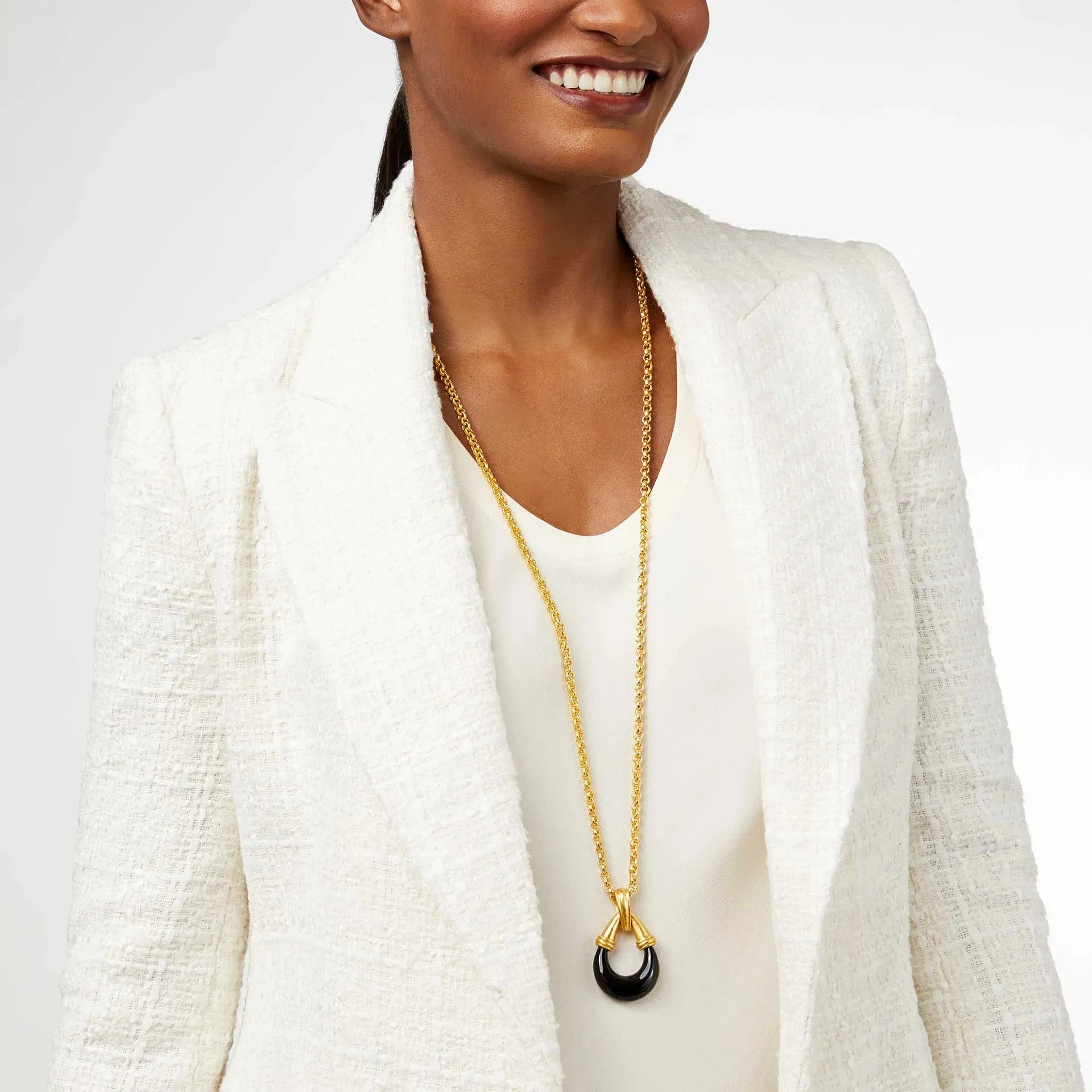 Havana Statement Pendant (Obsidian Black)