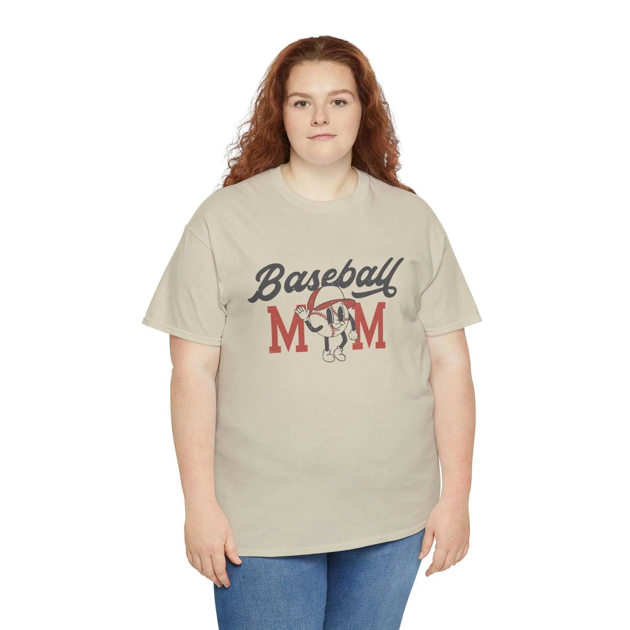 Hazel Blues® |  Retro Baseball Mom Graphic Tee