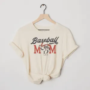 Hazel Blues® |  Retro Baseball Mom Graphic Tee