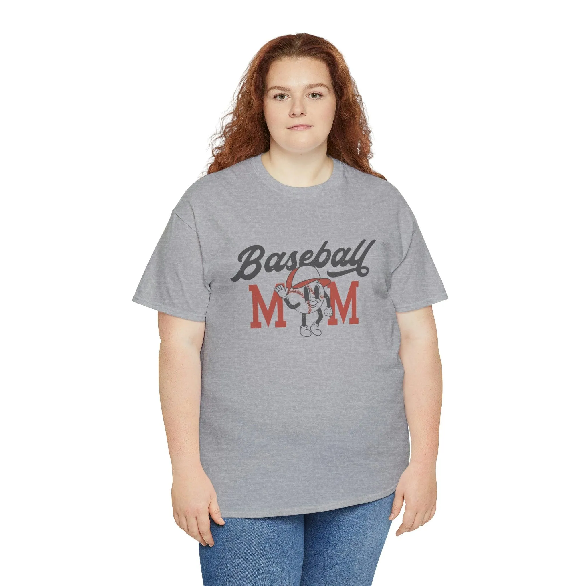 Hazel Blues® |  Retro Baseball Mom Graphic Tee
