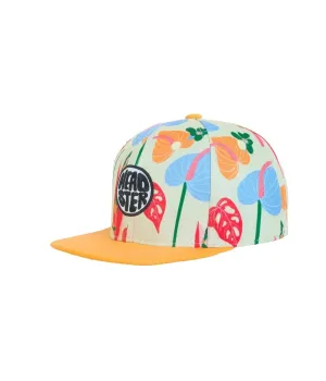 Headster Kids Paradise Cove Pastel Yellow Snapback Cap