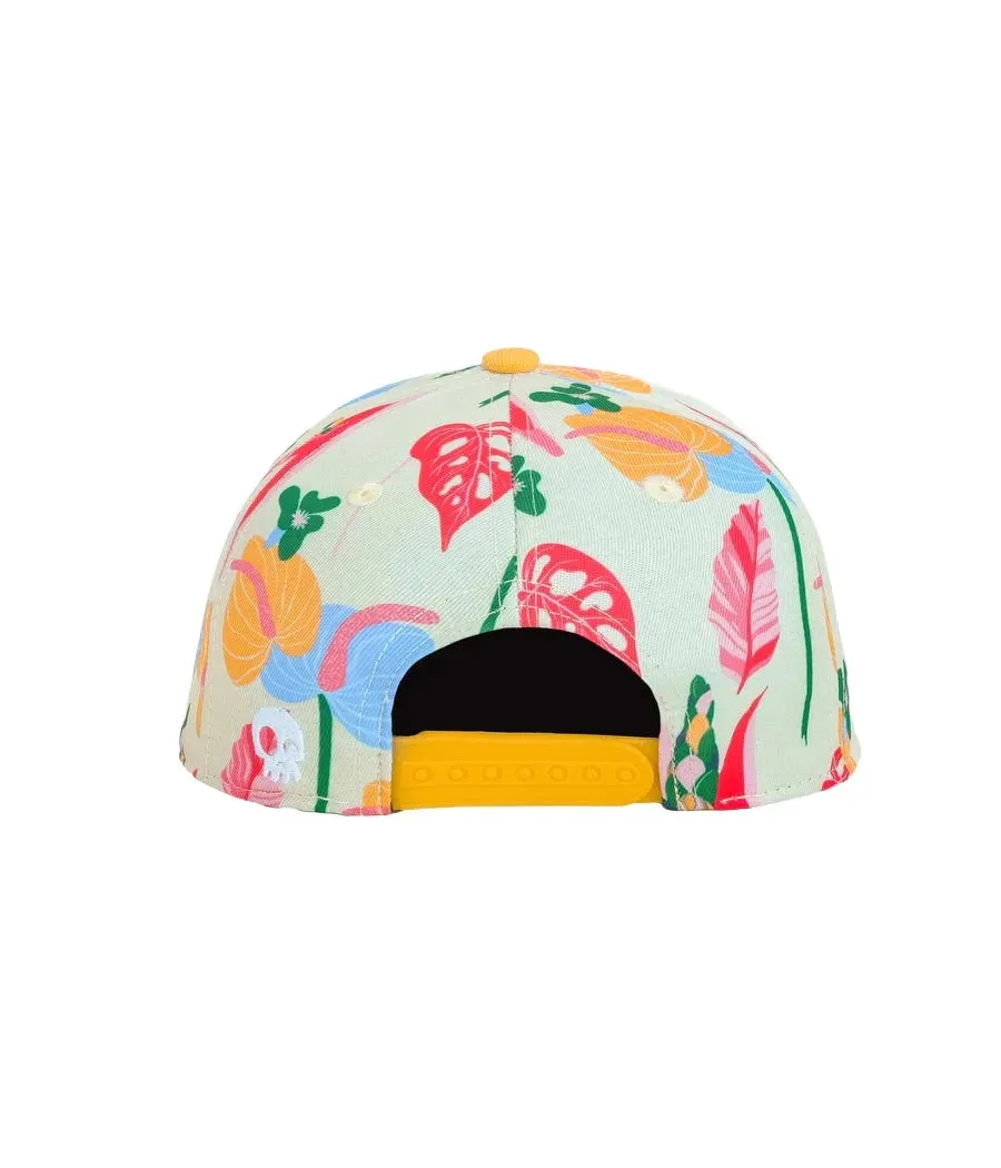 Headster Kids Paradise Cove Pastel Yellow Snapback Cap