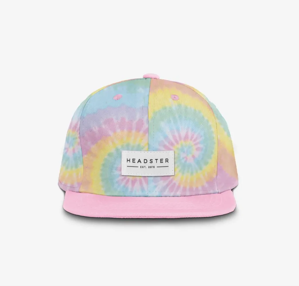Headster Tie Dye Snapback Pink