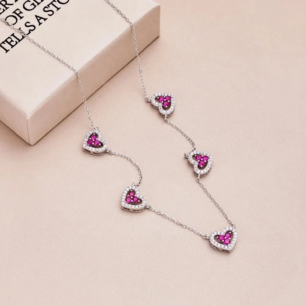 Hearts Necklace