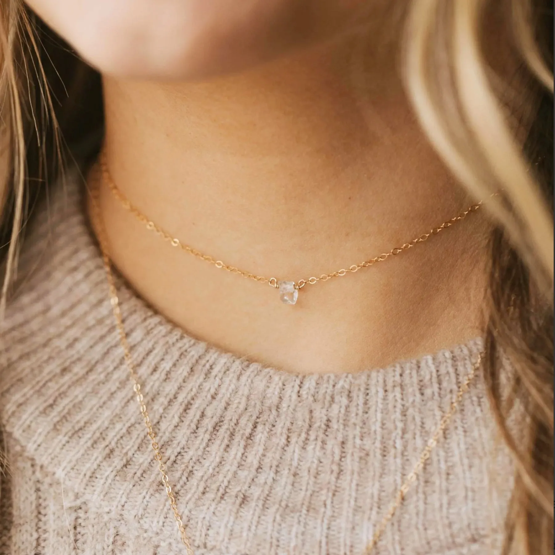 Herkimer Diamond Choker