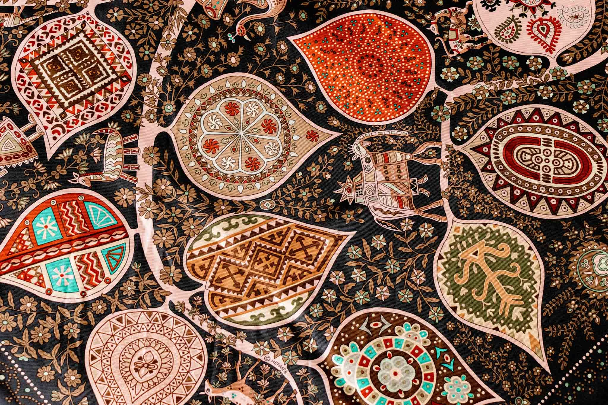 Hermes Arbre De Vie Scarf