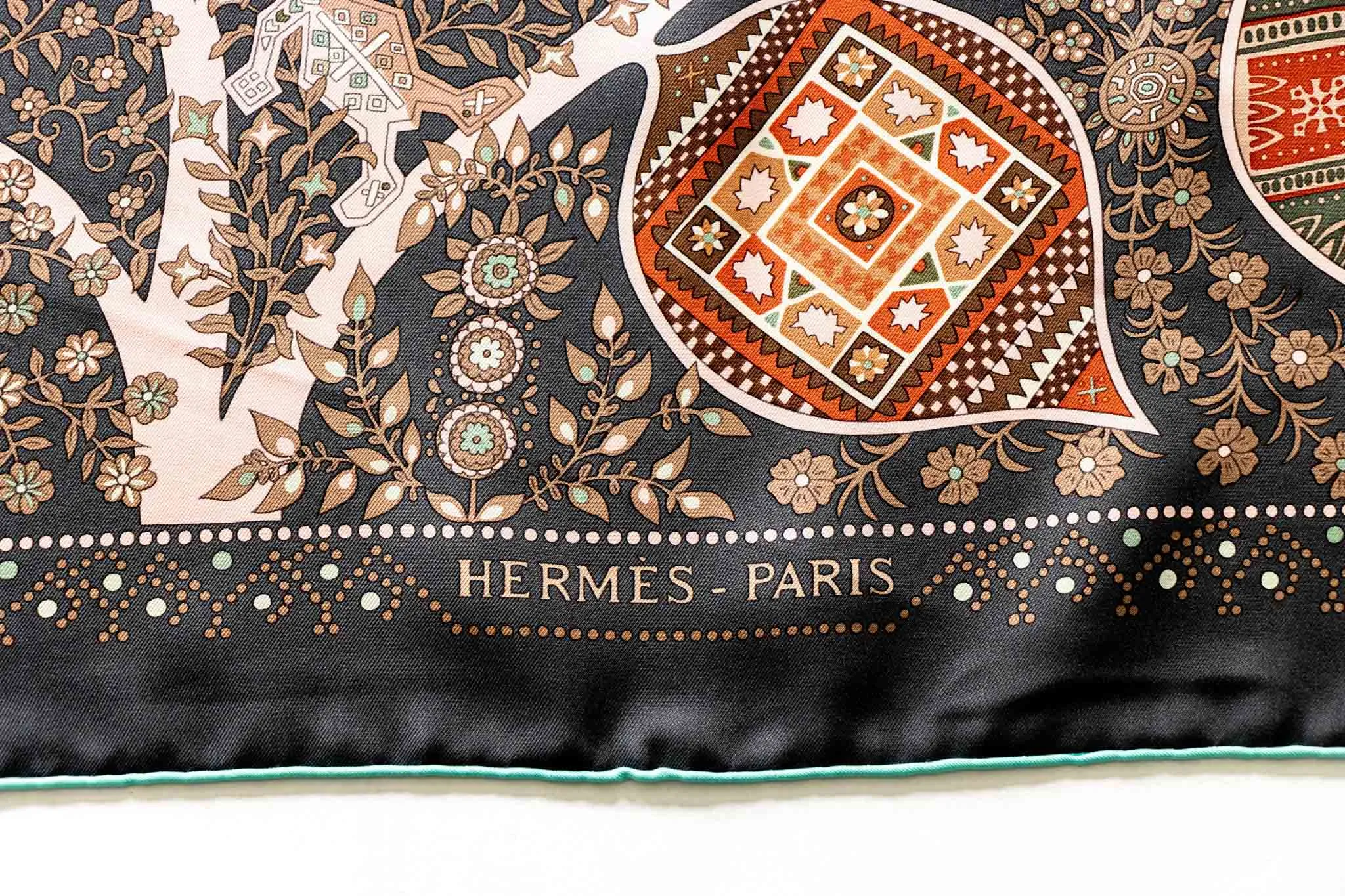 Hermes Arbre De Vie Scarf