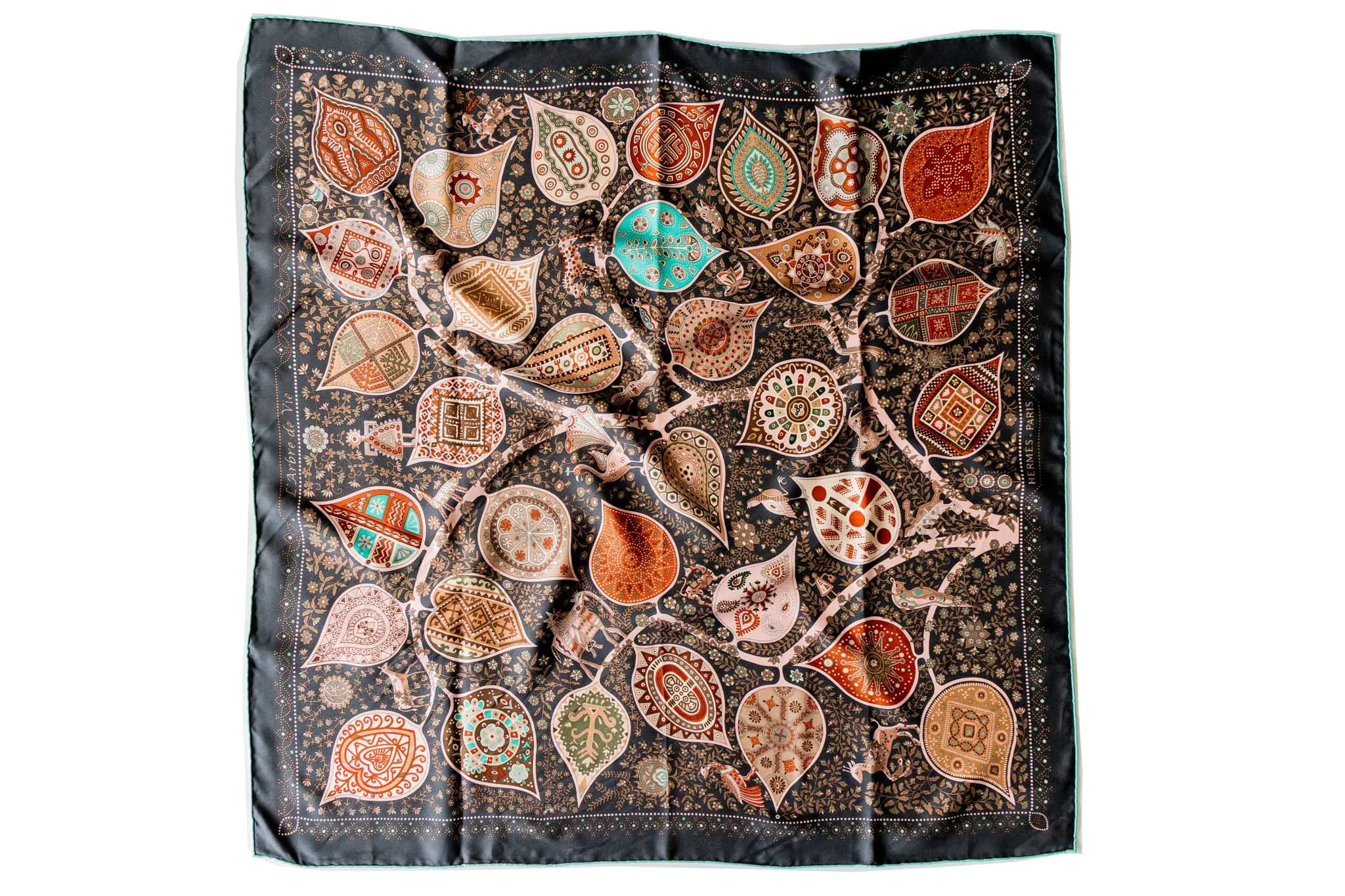 Hermes Arbre De Vie Scarf