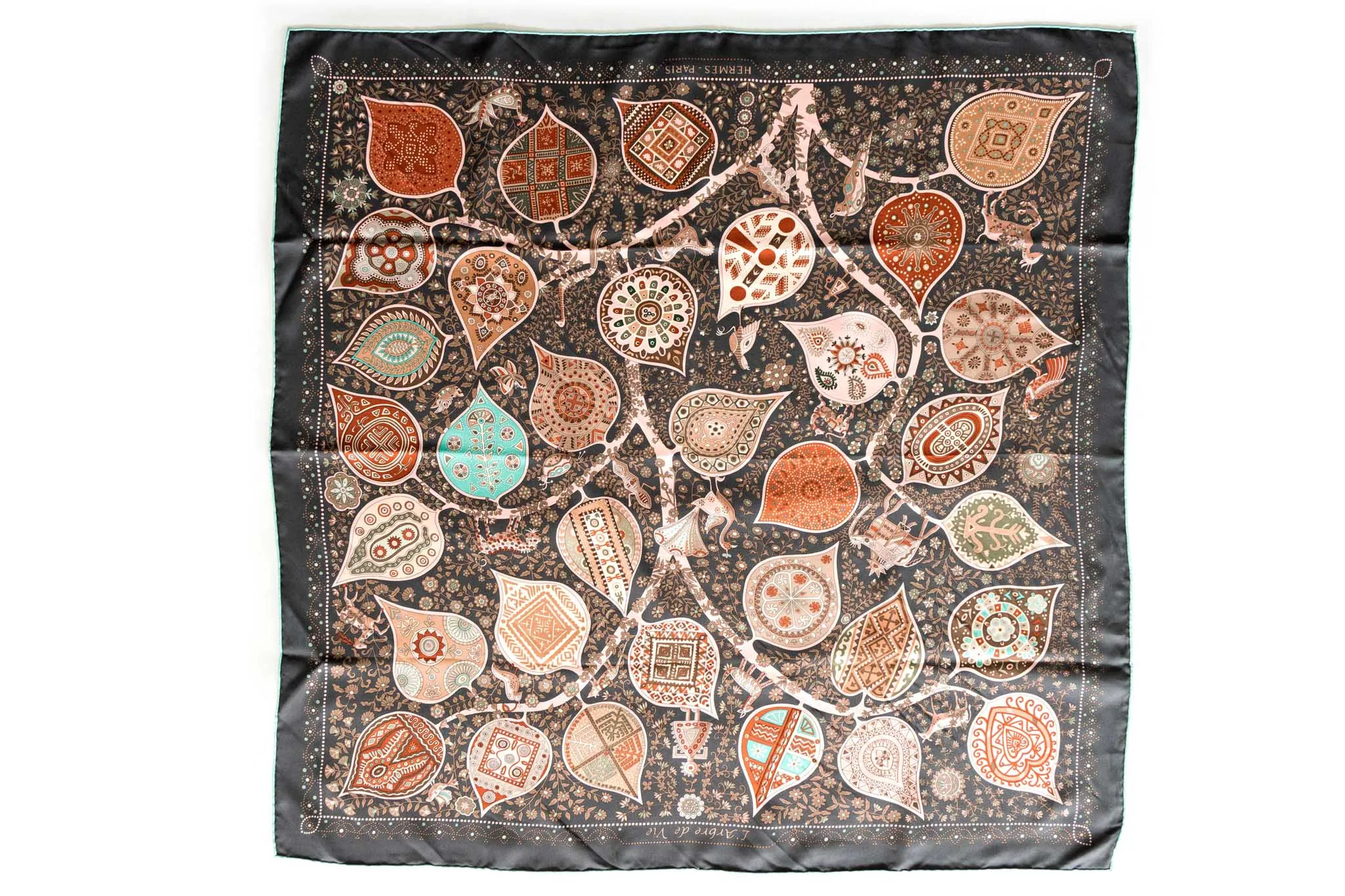 Hermes Arbre De Vie Scarf