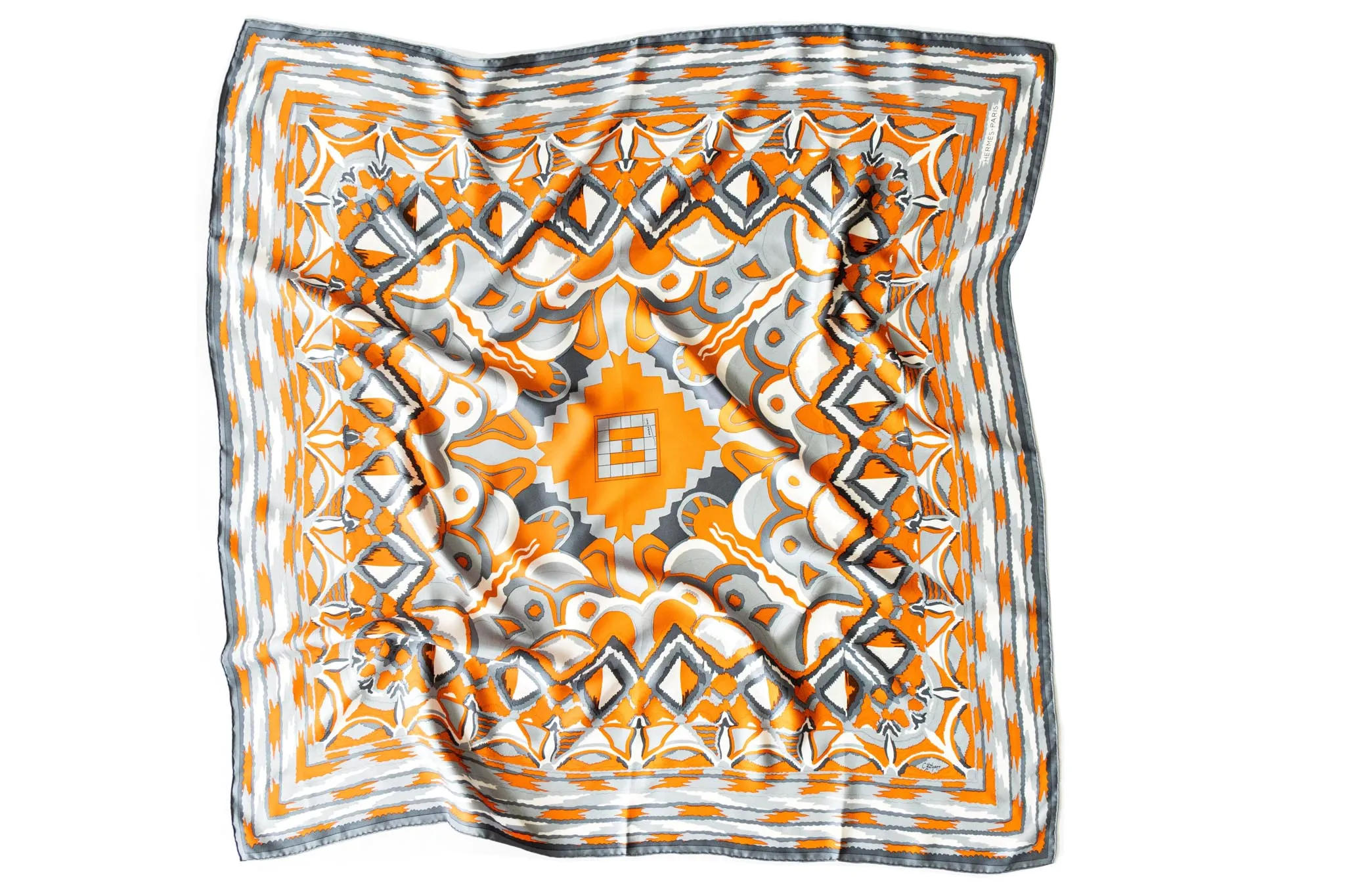 Hermes Ginza 2001 Special Edition Silk Scarf