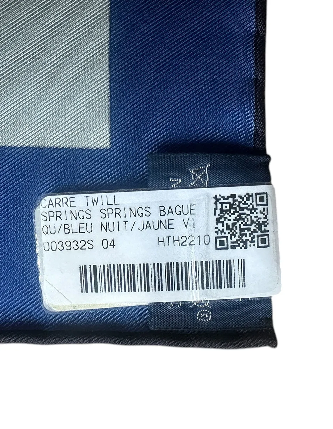 Hermes NEW Springs Springs Bague 90cm silk scarf