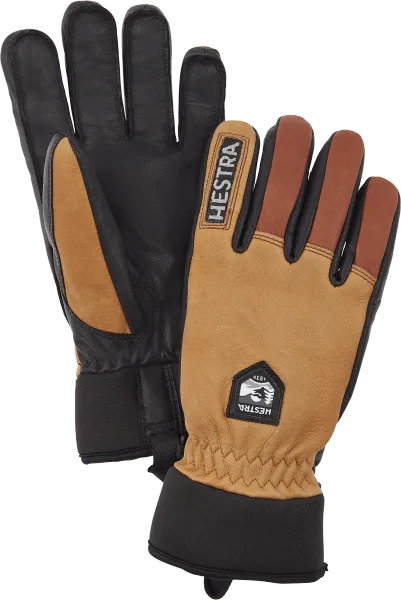 Hestra Army Leather Wool Terry - 5 finger