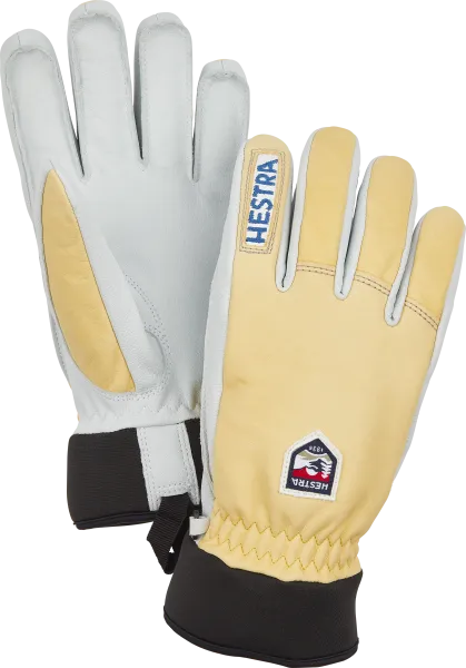 Hestra Army Leather Wool Terry - 5 finger