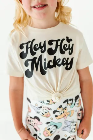 Hey Hey MICKEY | Tee (kids   adults) (*SHIPS MID-MARCH*)