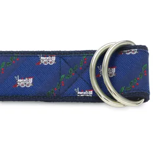 Holly Station Blue - D-Ring Belts