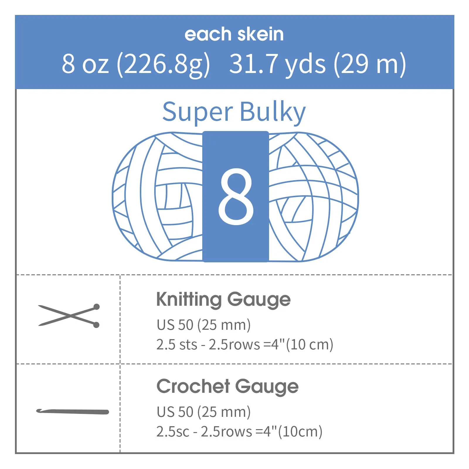 HOMBYS Chunky Chenille Yarn for Crocheting, Bulky Thick Fluffy Yarn for Knitting,Super Bulky Chunky Yarn for Hand Knitting Blanket, Soft Plush Yarn, 8 Jumbo Pack