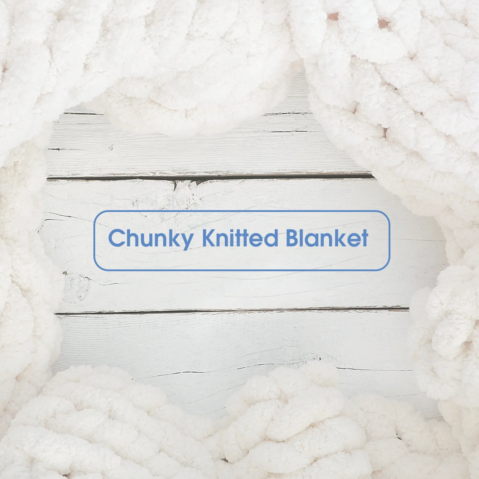 HOMBYS Chunky Chenille Yarn for Crocheting, Bulky Thick Fluffy Yarn for Knitting,Super Bulky Chunky Yarn for Hand Knitting Blanket, Soft Plush Yarn, 8 Jumbo Pack