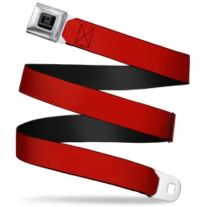 Honda Seatbelt Belt - Burgundy Webbing