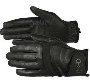 Horze Leather Mesh Gloves