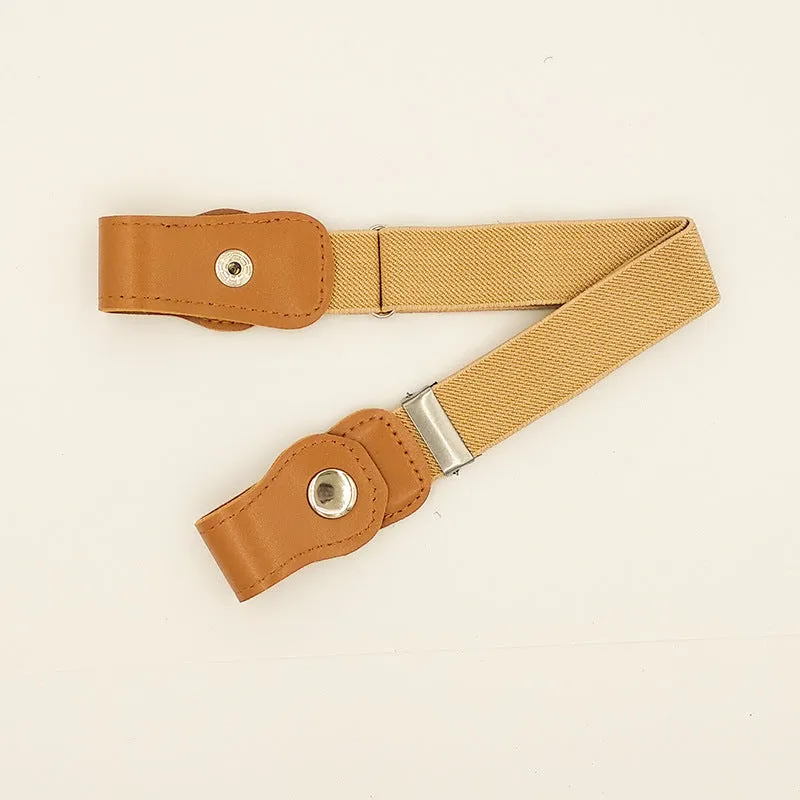 Hot New Children Elastic Belt Pants For Girls Boys Anti Deduction Belt Baby Nursery Essential Kid's Jeans Belt
