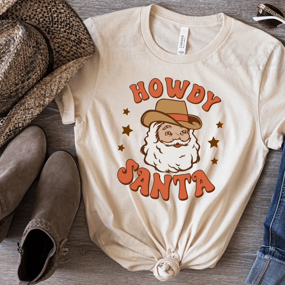 Howdy Santa Shirt